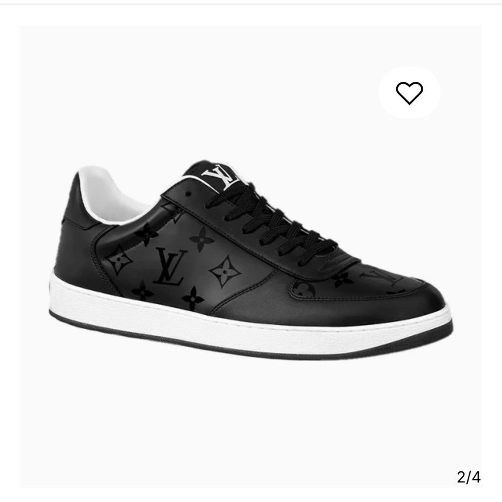 Louis Vuitton Men's Black Sneakers